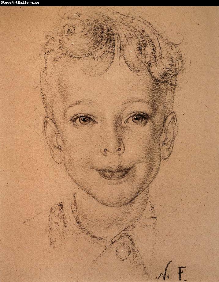 Nikolay Fechin Portrait of Boy